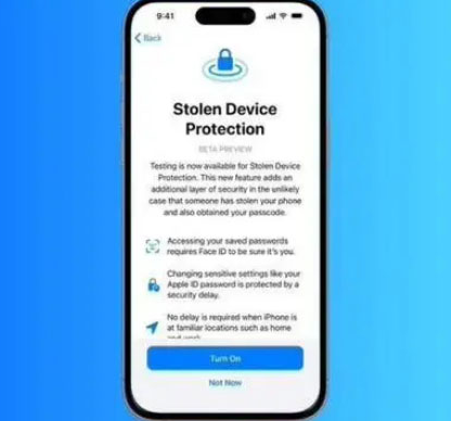 青山苹果授权维修店分享被盗设备保护功能开启方法 