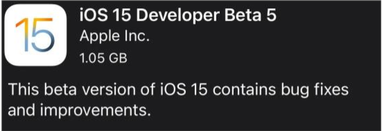 青山苹果手机维修分享如何升级到iOS15.0 beta5 