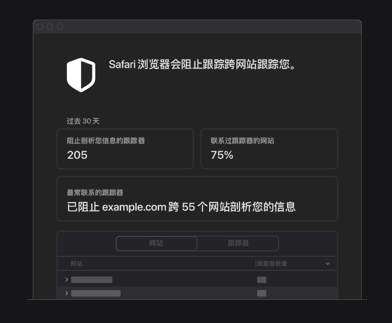 青山苹果手机维修分享如何在 Safari 浏览器中查看和打开隐私报告 